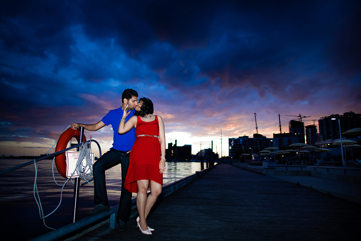 Sikh engagement photoshoot